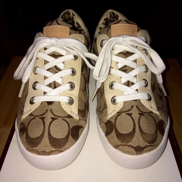 Coach Shoes - Coach Classic Canvas Sneakers